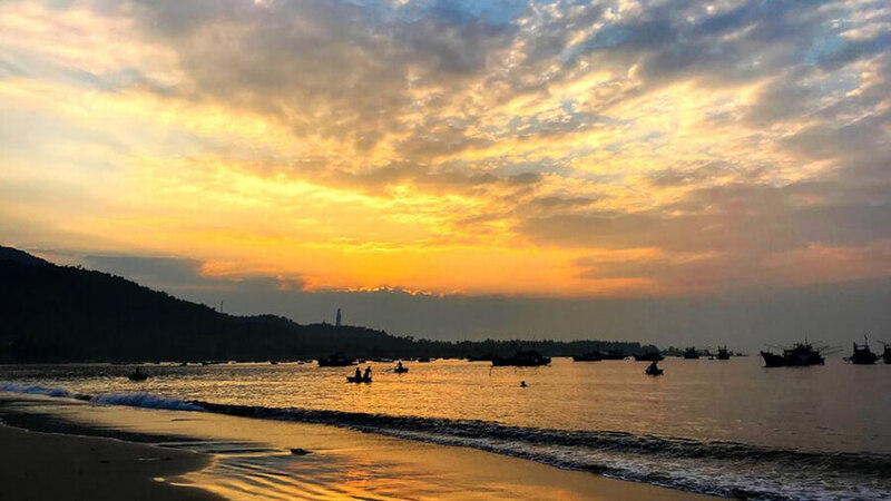 Beautiful beaches in Da Nang